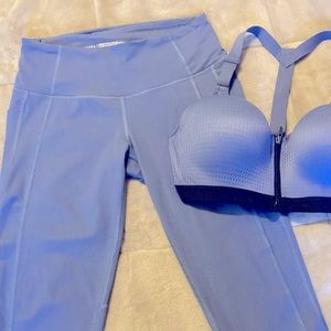 Set - Victoria Secret workout capris and sports bra